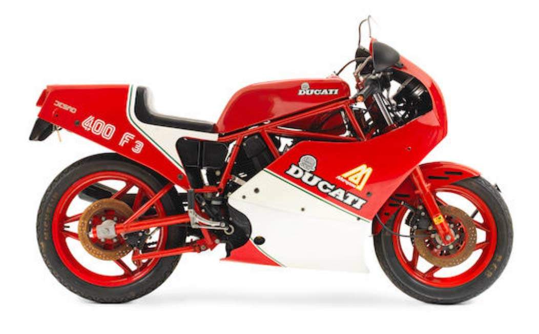ドゥカティ DESMO 400 F3 F1カウル 赤/白 Ducati 400 F3